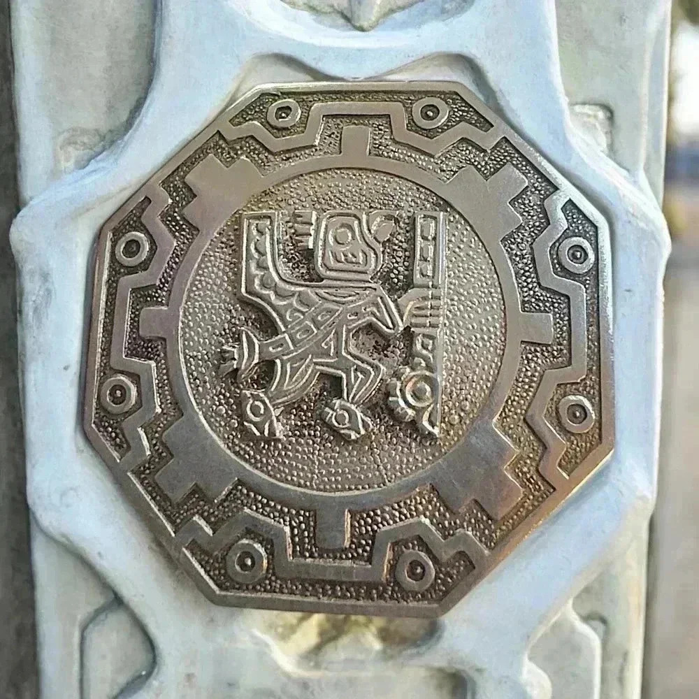 Peruvian Sterling Silver Brooch